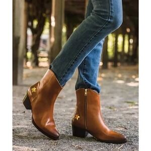 NIB Thursday Boot Company Sedona Country Star‎ Boots Brown Women 6